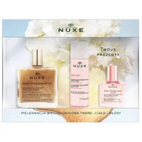 Zestaw Huile Prodigieuse® Or 50 ml + Very Rose woda micelarna 50 ml + HP Florale 10 ml