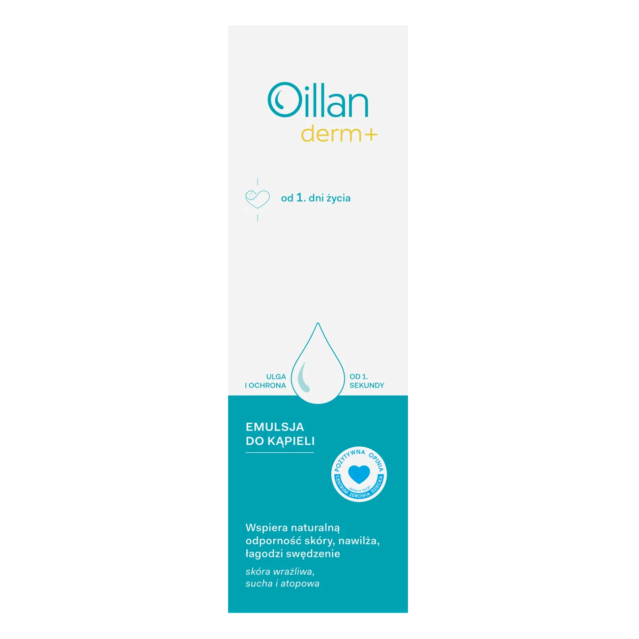 Oillan Derm+ emulsja do kąpieli, 400 ml