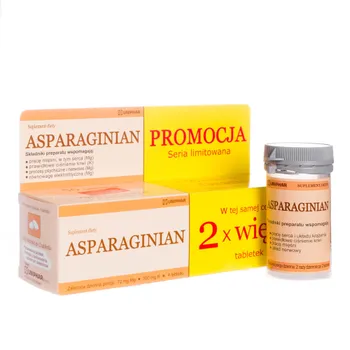 Asparaginian, suplement diety, 100 tabletek 