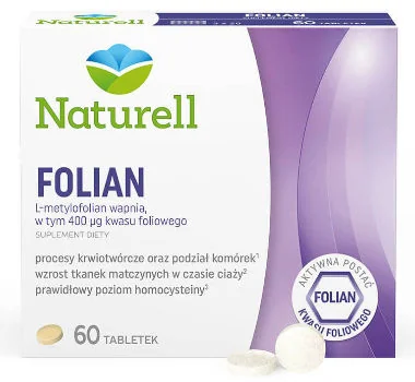 Naturell Folian suplement diety Naturell Folian suplement diety