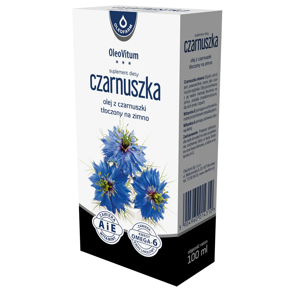 Oleofarm olej z czarnuszki 100 ml