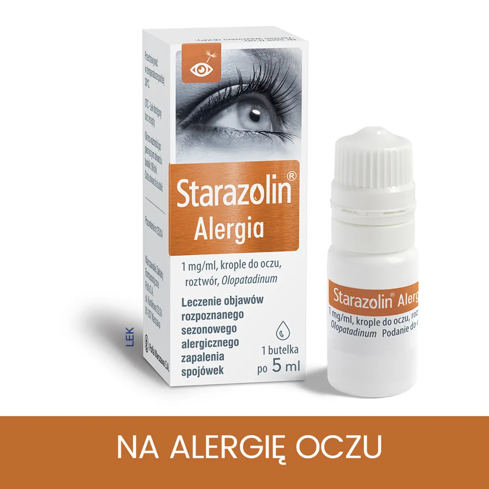 Starazolin Alergia 1 mg/ml, krople do oczu, 5 ml