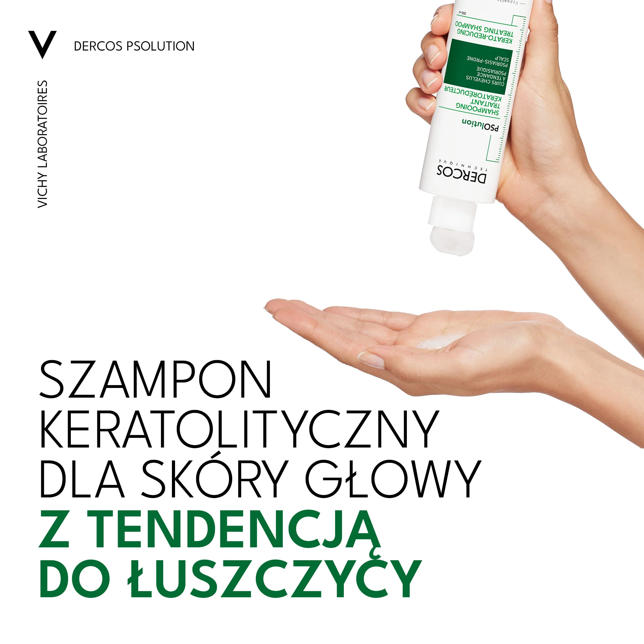 Vichy Dercos PSOlution szampon keratolityczny, 200 ml