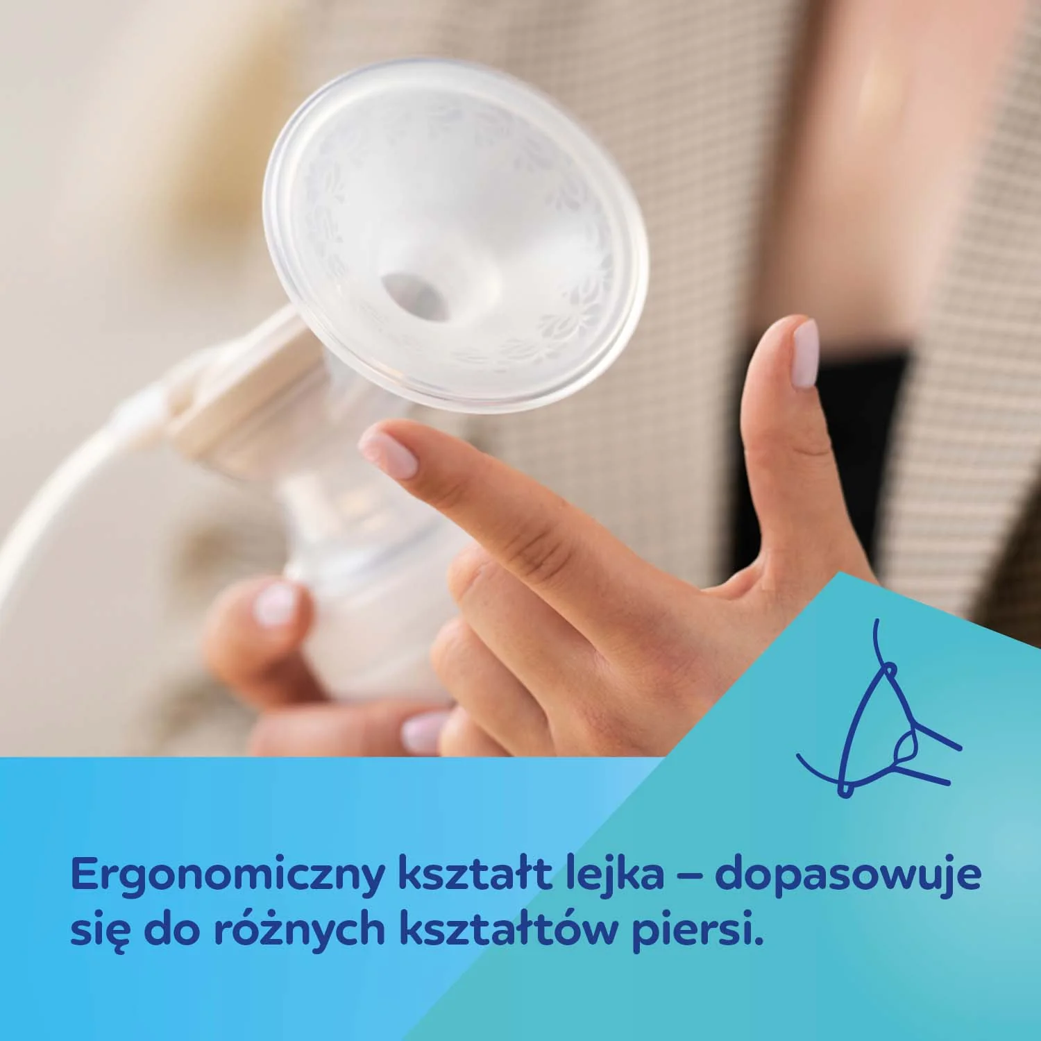 Canpol Babies lejek do laktatorów z elastycznym brzegiem 27mm 1 sztuka