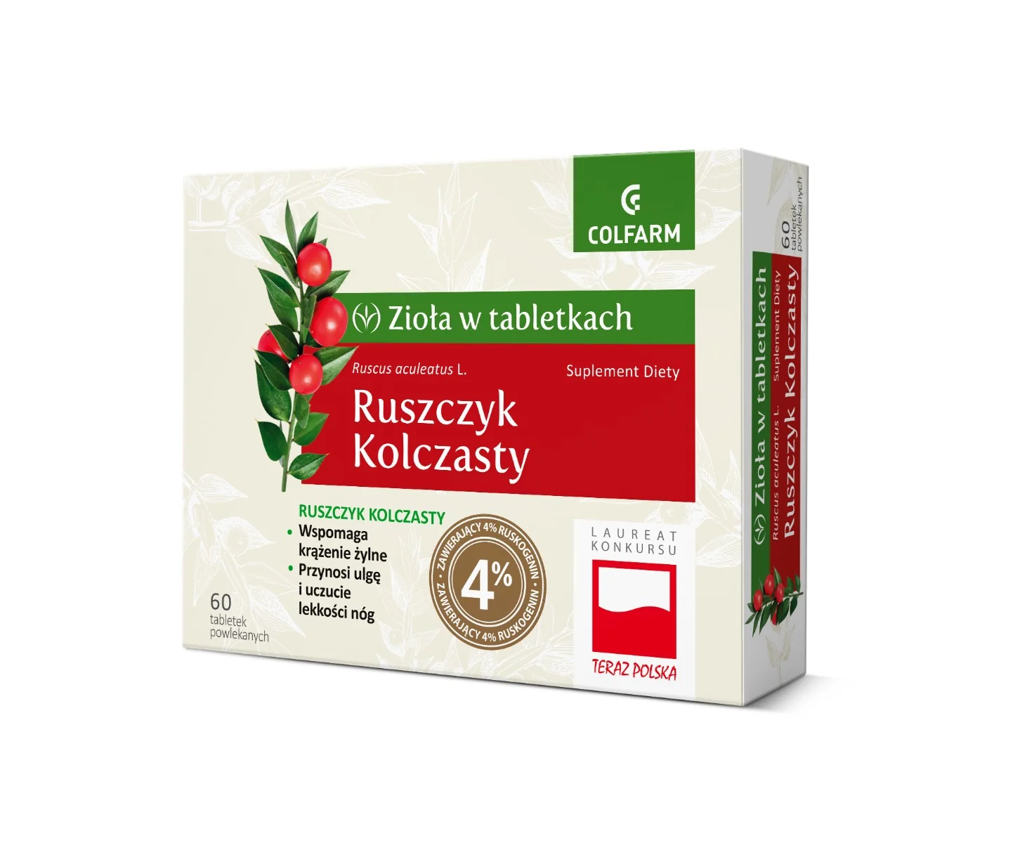 Colfarm Ruszczyk kolczasty 60 tabletek
