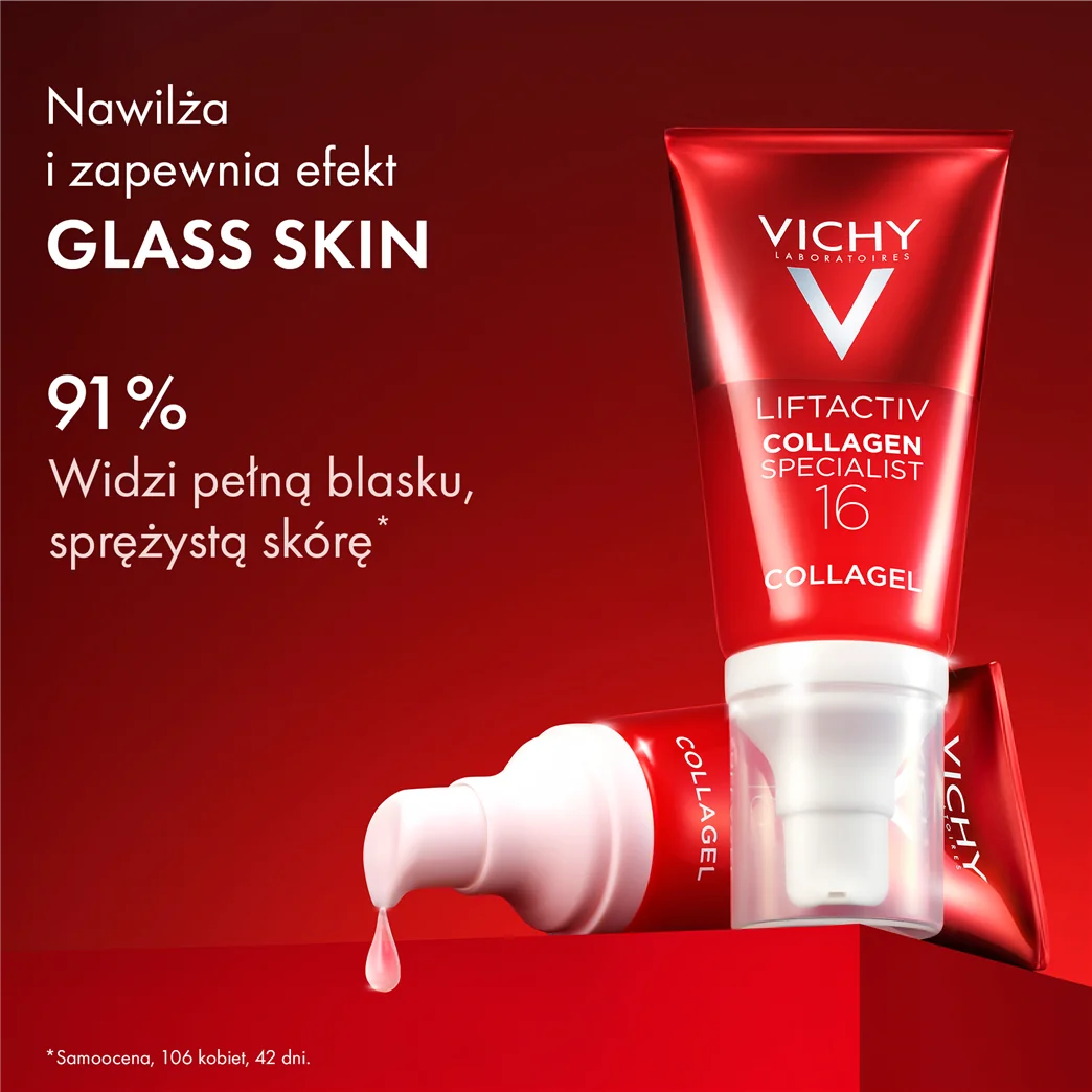 Vichy Liftactiv Collagen Specialist 16 żel krystaliczny do twarzy, 50 ml