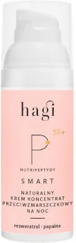 Hagi Smart P naturalny krem przeciwzmarszczkowy na noc z nutripeptydami Hagi Smart P naturalny krem przeciwzmarszczkowy na noc z nutripeptydami