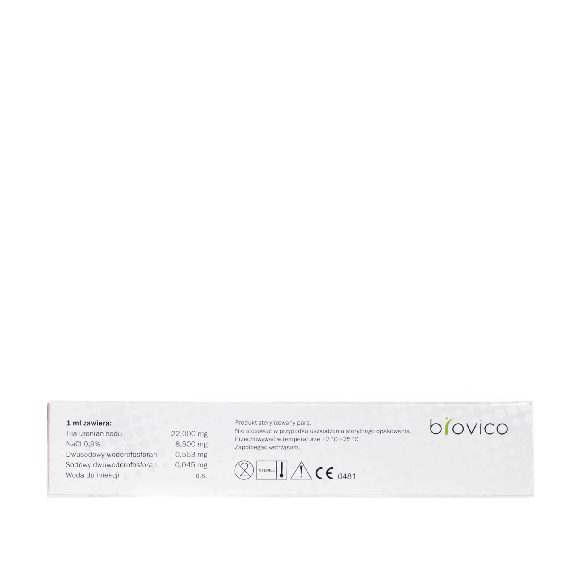 Biolevox HA, kwas hialuronowy, żel dostawowy 2,2%, ampułko strzykawka 2ml 