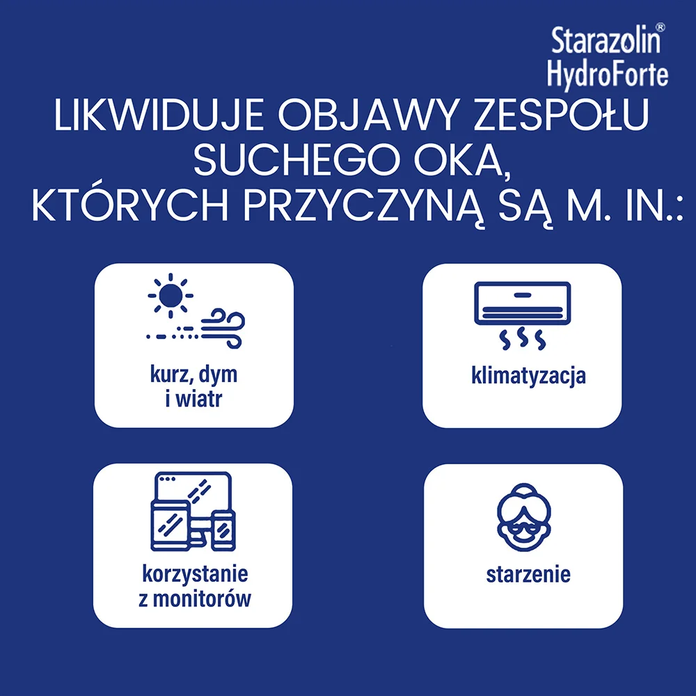 Starazolin HydroForte krople do oczu, 10 ml