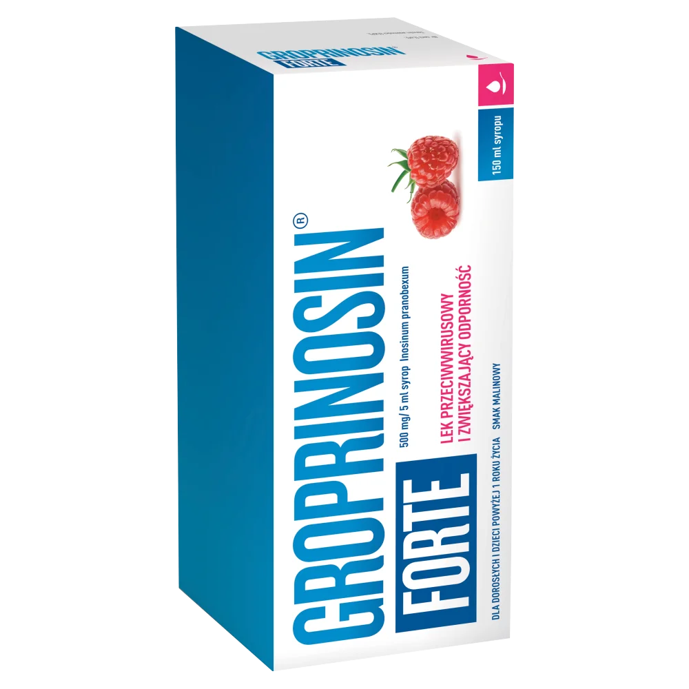 Groprinosin Forte 500 mg/ 5 ml, syrop, 150 ml
