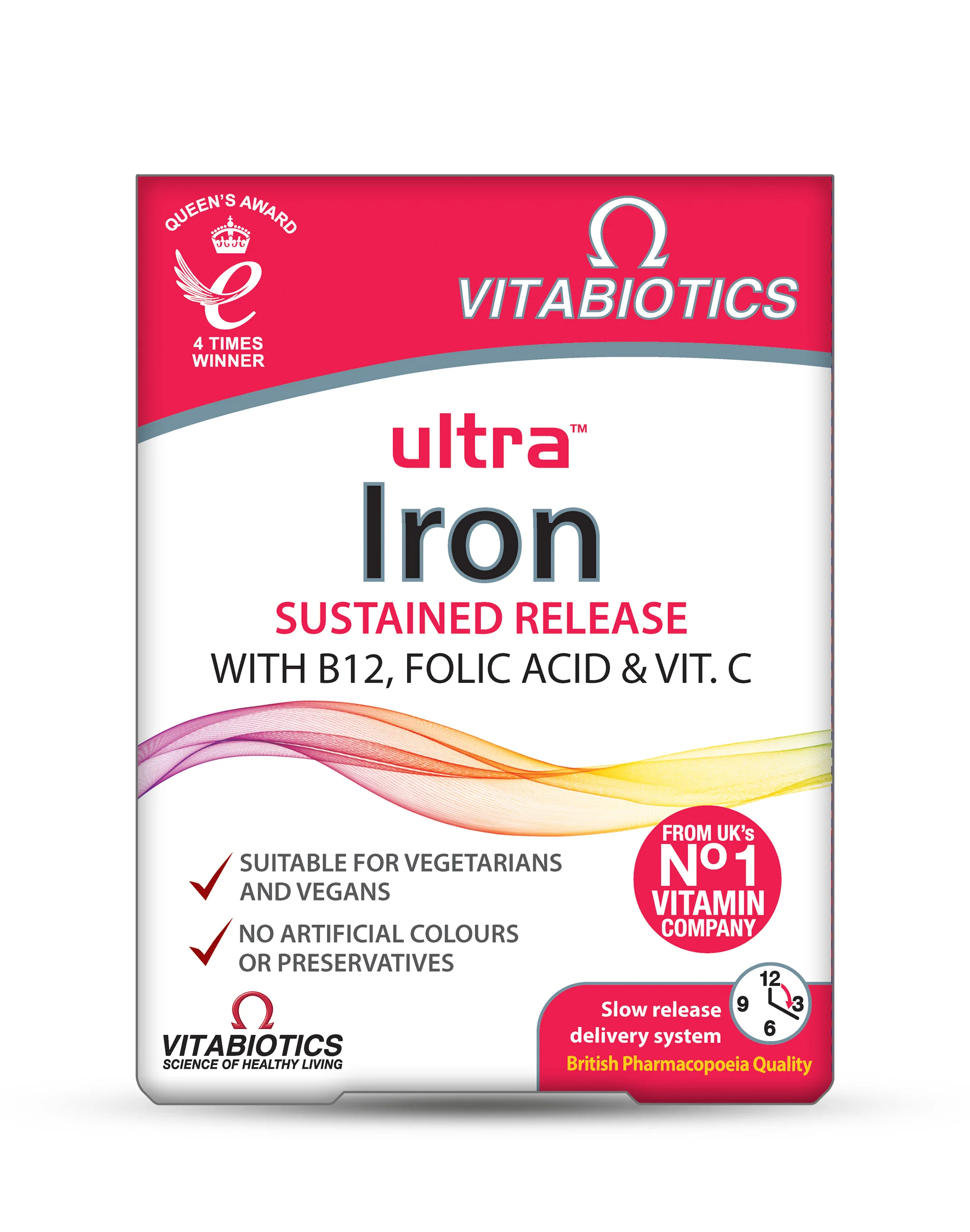 Vitabiotics Ultra™ Iron 30 tabletek