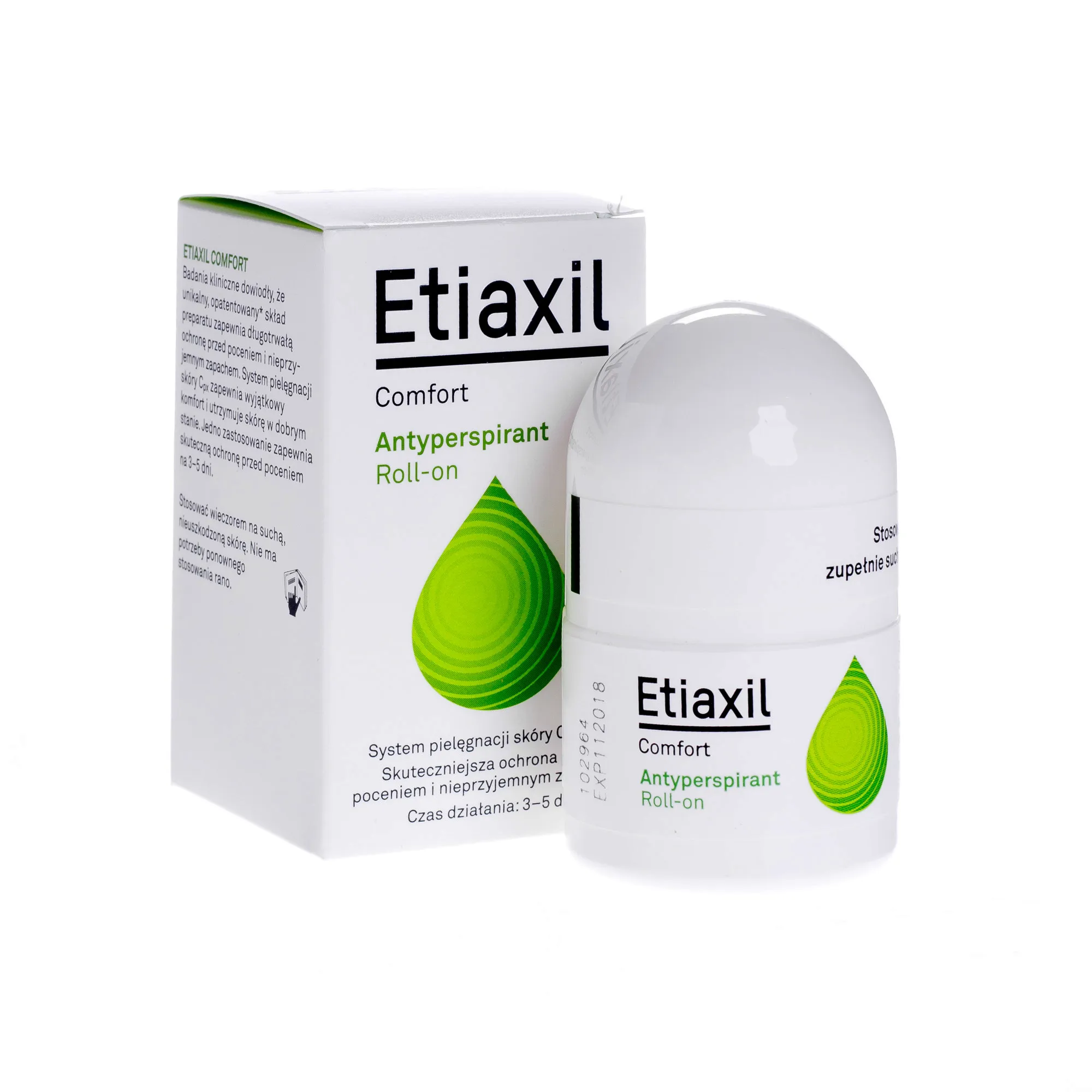 Etiaxil Comfort, antyperspirant roll-on, 15 ml 