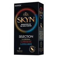 SKYN Selection nielateksowe prezerwatywy, 9 szt.
