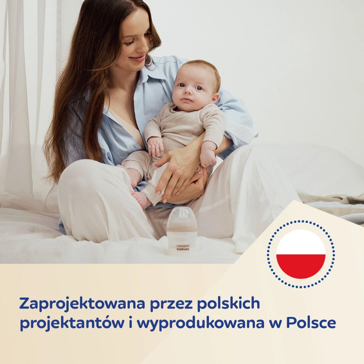 Canpol Babies Natural Shape antykolkowy smoczek dwustrefowy 12 m+, 2 sztuki