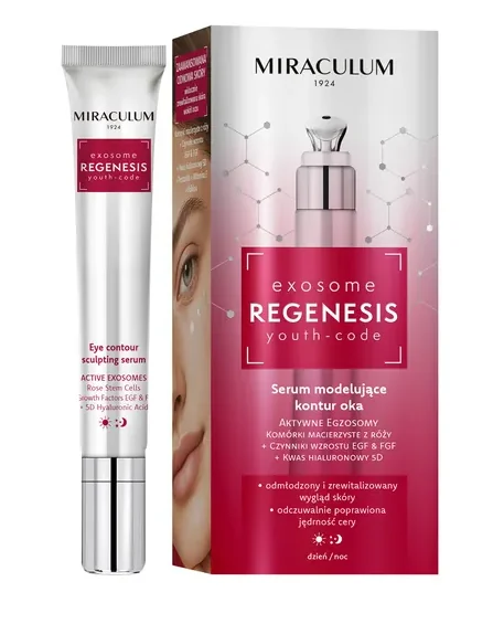 Miraculum Exosome Regenesis serum modelujące kontur oka, 20 ml