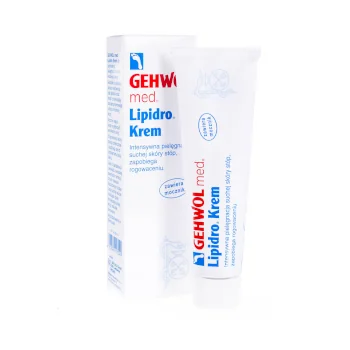 Gehwol Lipidro Krem preparat do intensywnej pielęgnacji suchej skóry stóp Gehwol Lipidro Krem preparat do intensywnej pielęgnacji suchej skóry stóp