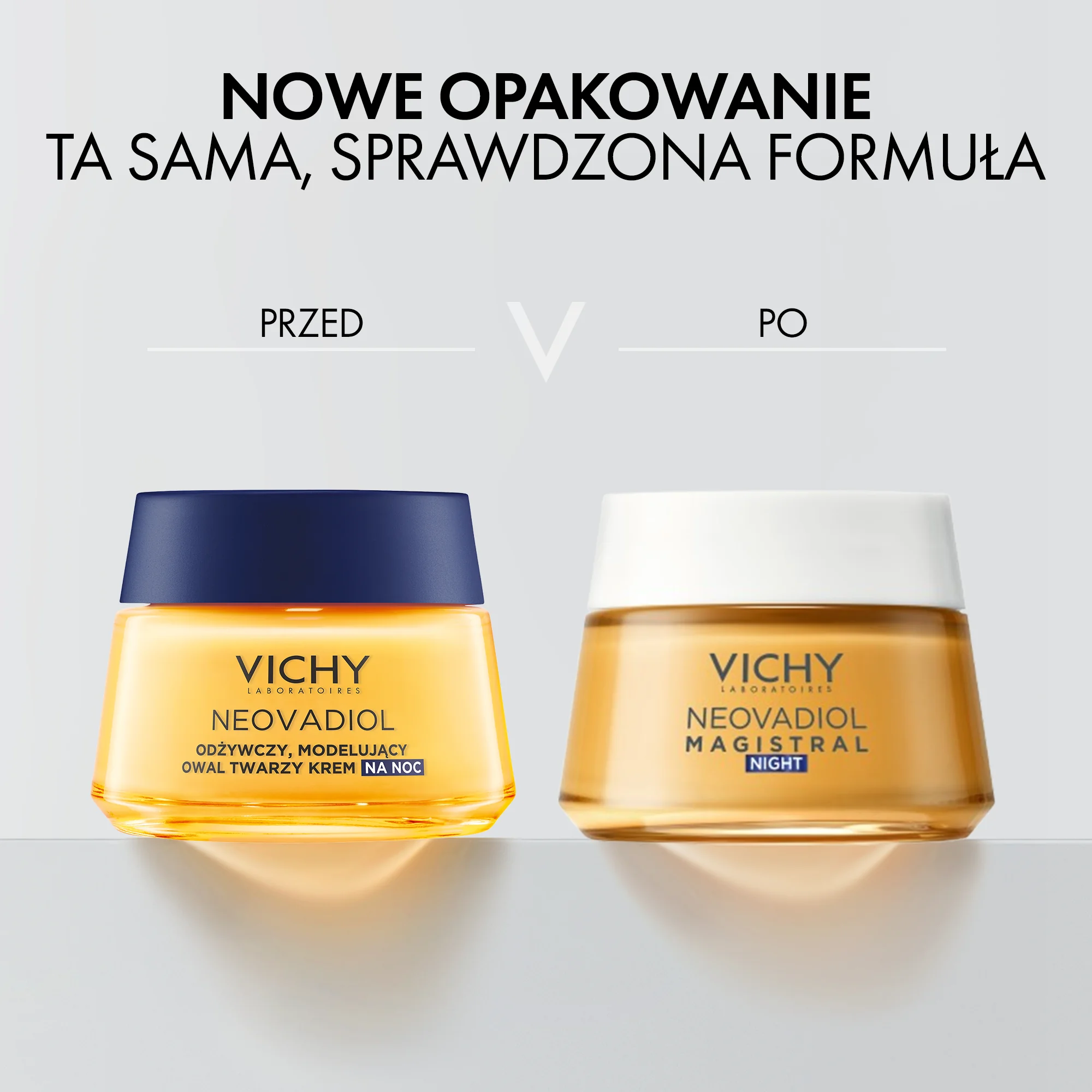 Vichy Neovadiol odżywczy, ujędrniający twarz krem na noc, 50 ml