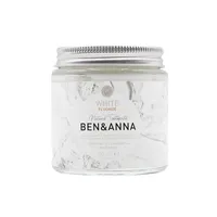Ben & Anna White Fluoride naturalna wybielająca pasta z fluorem do wrażliwych zębów, 100 ml