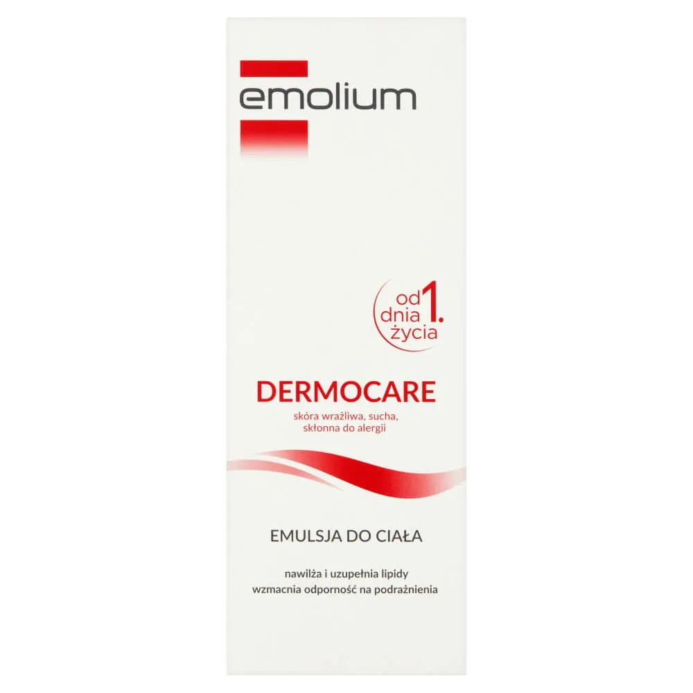 Emolium Dermocare, emulsja do ciała, 200 ml