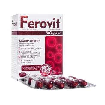 Ferovit Bio Special, suplement diety, 30 kapsułek 