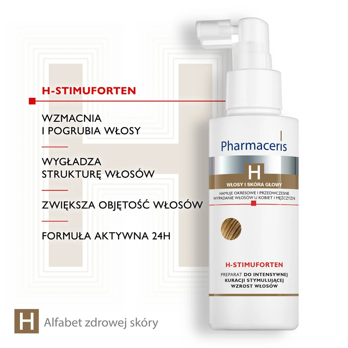 Pharmaceris H H-Stimuforten preparat do intensywnej kuracji stymulacyjnej wzrost włosów 125 ml