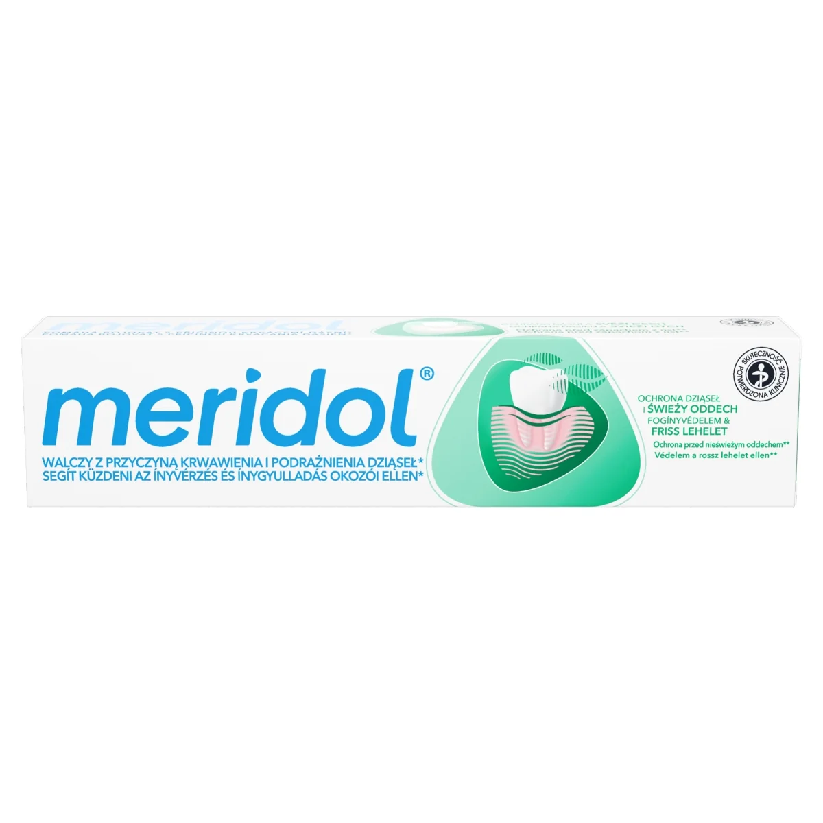 Meridol Ochrona Dziąseł i Świeży Oddech pasta do zębów, 75 ml
