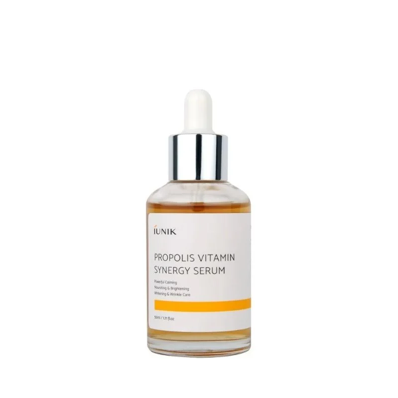 iUNIK Propolis Vitamin Synergy Serum skoncentrowane serum do twarzy z propolisem i witaminami, 50 ml