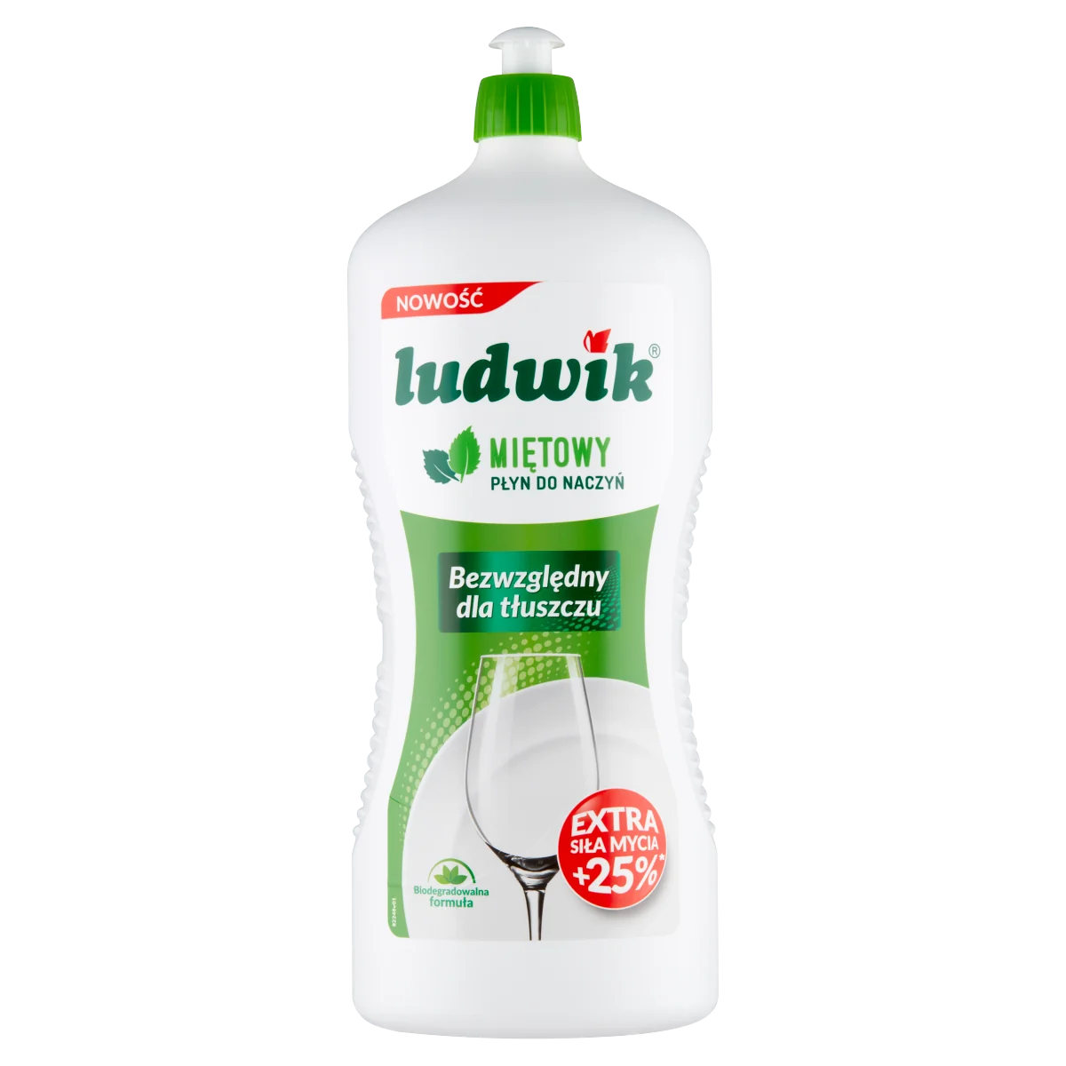 Ludwik płyn do naczyń Miętowy, 1350 g