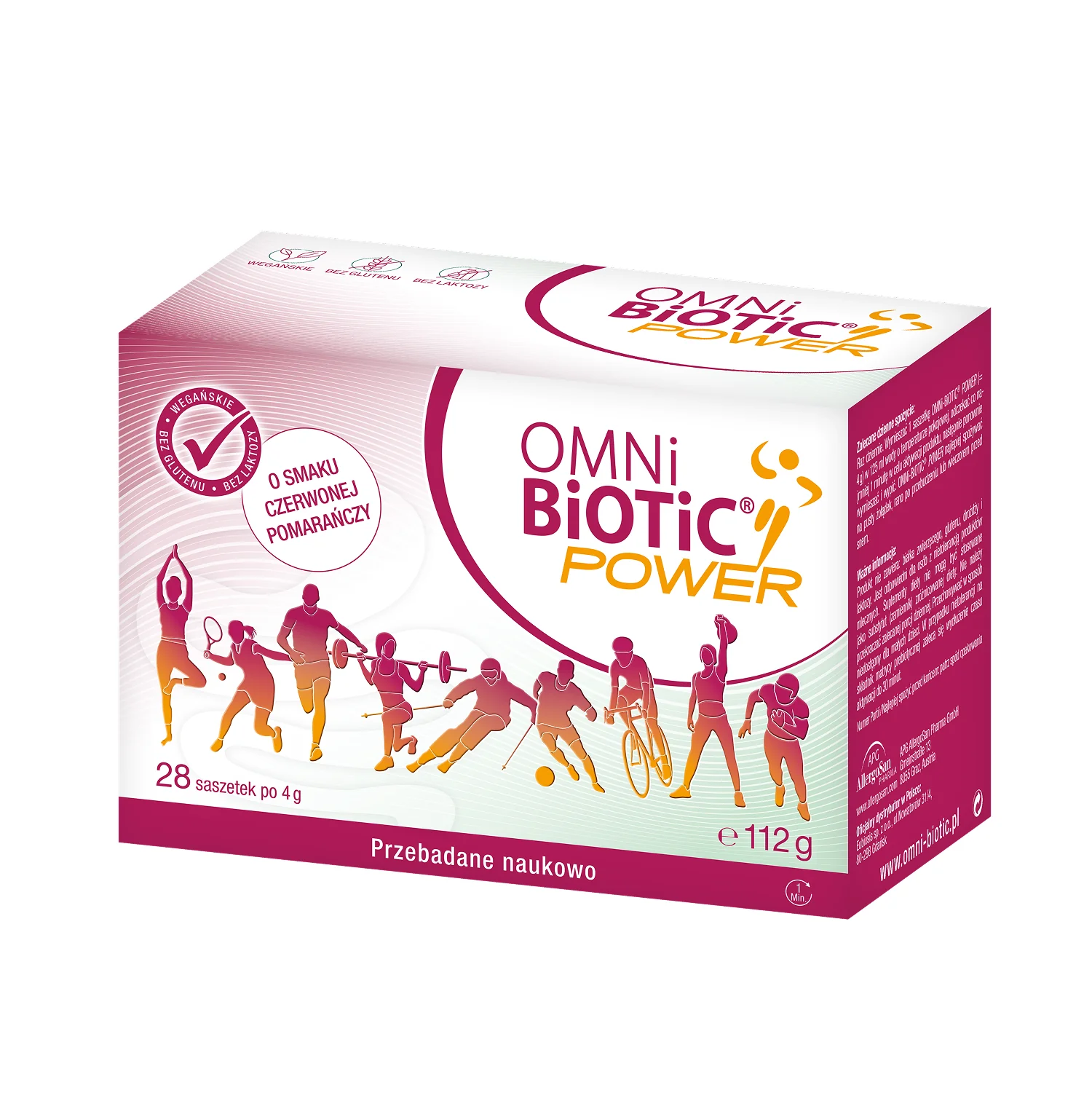 OMNi-BiOTiC® POWER suplement diety, proszek w saszetkach, 28 szt. x 4 g