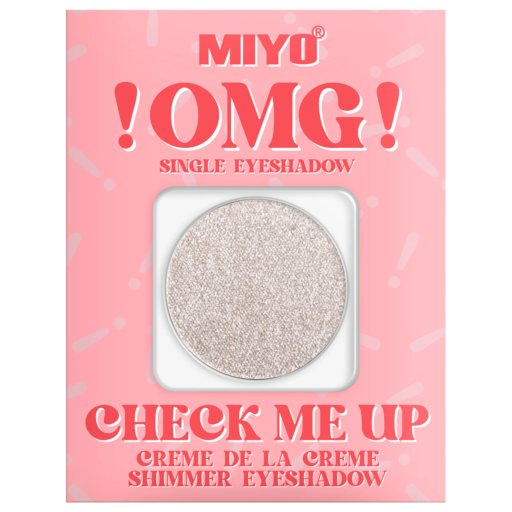 MIYO OMG! Check Me Up Creme de la creme Shimmer eyeshadow cień do powiek nr 24 Bullion, 1,3 g