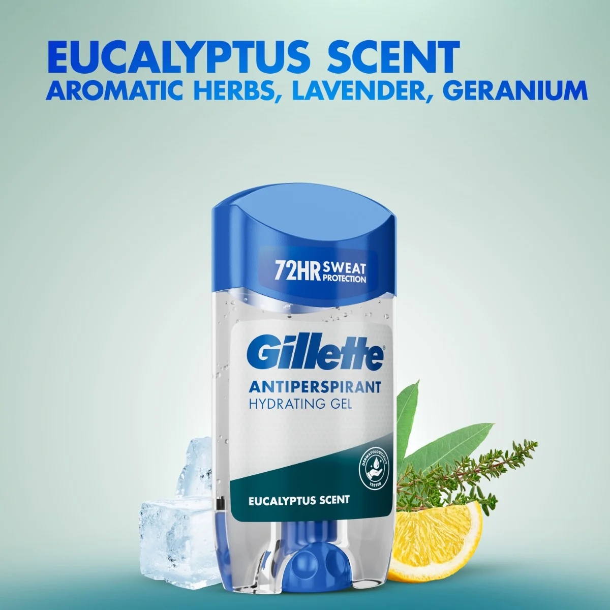 Gillette Eucalyptus Scent antyperspirant w żelu, 70 ml