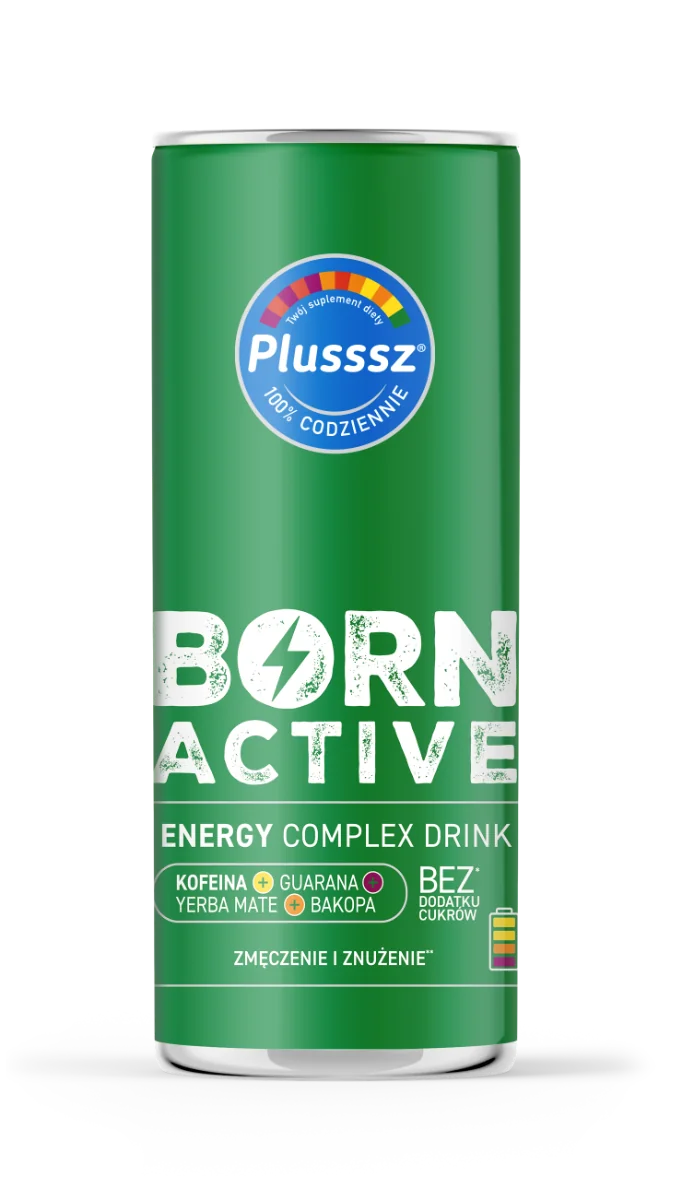 Plusssz Born Active Energy Complex Drink 250 ml