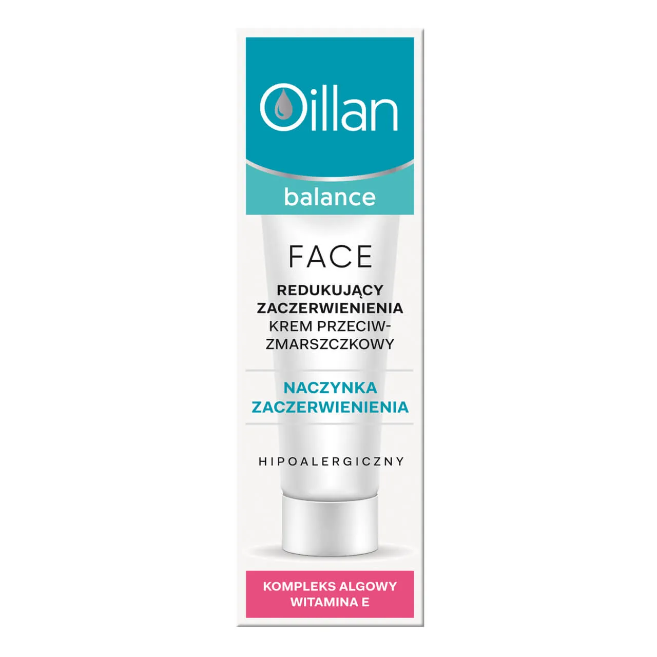 OILLAN Balance, krem redukujący zaczerwienienia, 40 ml