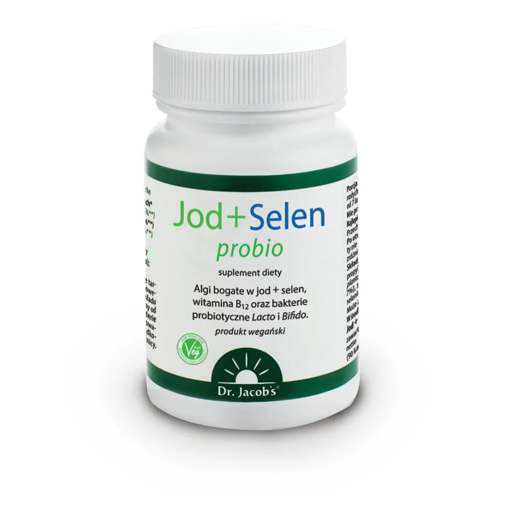 Dr. Jacob's Jod + Selen Probio 90 kapsułek