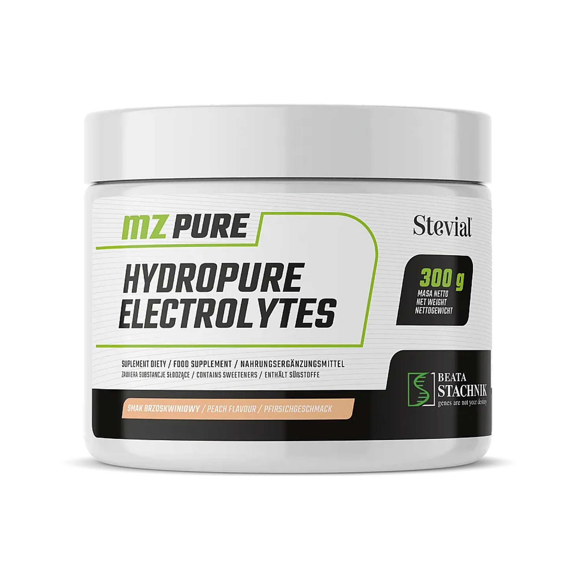 MZ Pure HydroPure Electrolytes smak brzoskwiniowy, proszek, 180 g