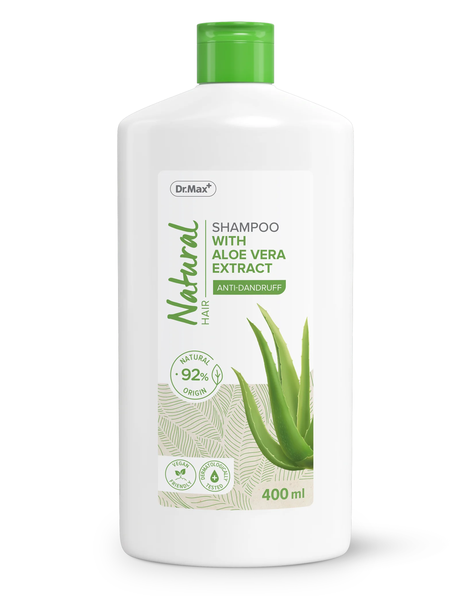 Natural Hair Dr. Max szampon z aloesem, 400 ml