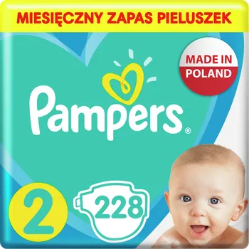Pampers Active Baby 2 (4-8 kg) piel.228szt 