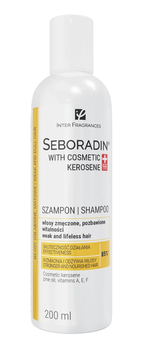 Seboradin szampon z naftą kosmetyczną, 200 ml