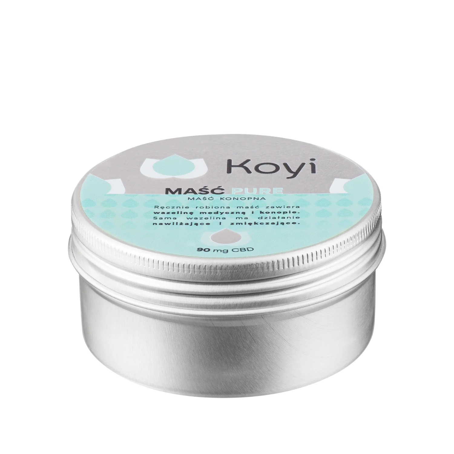 Koyi Maść konopna PURE z 90 mg CBD 80 ml