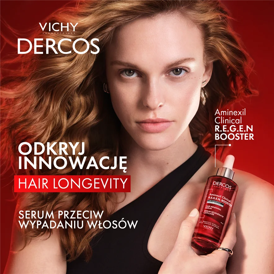 Vichy Dercos Aminexil R.E.G.E.N. Booster serum wzmacniające i stymulujące włosy, 90 ml