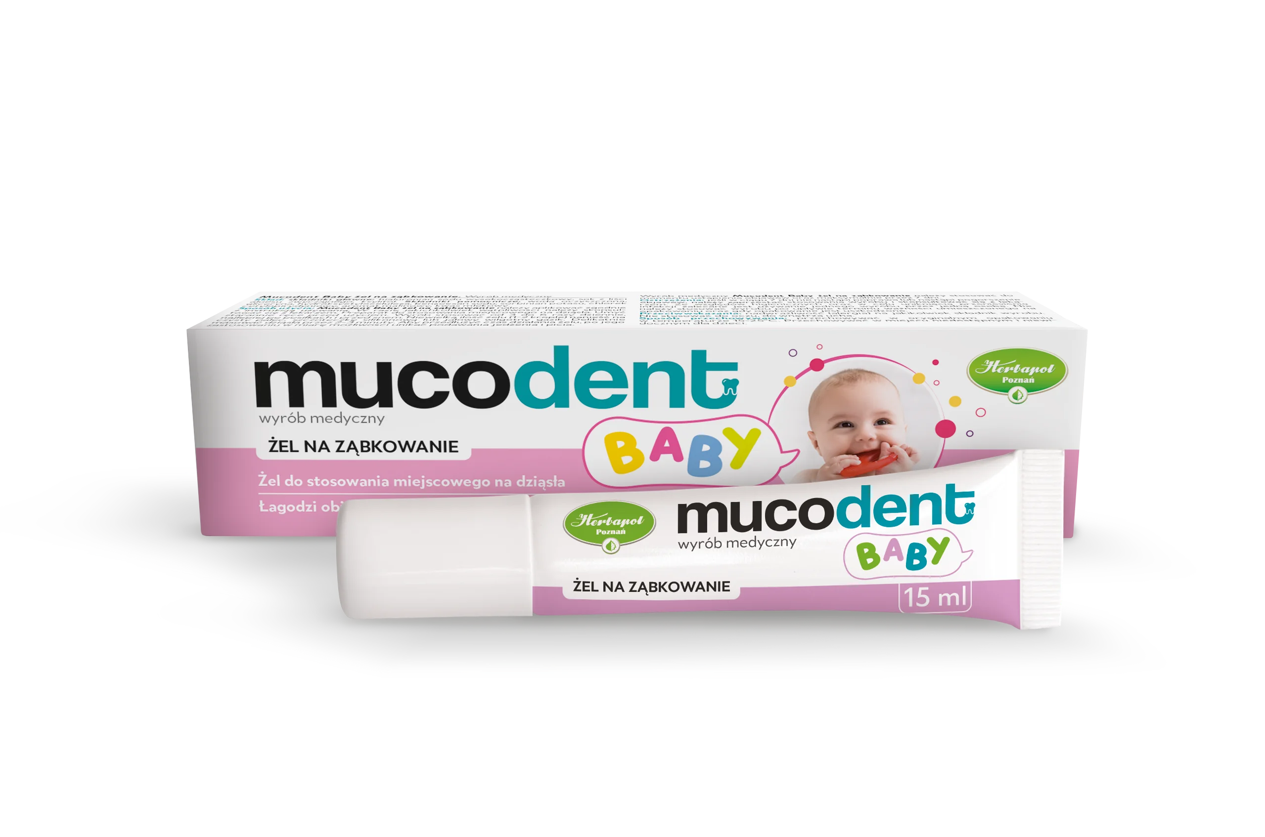 Mucodent Baby żel na ząbkowanie, 15 ml