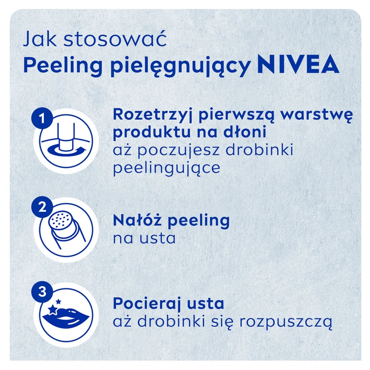 Nivea Caring Scrub peeling do ust Dzika Róża, 4,8 g