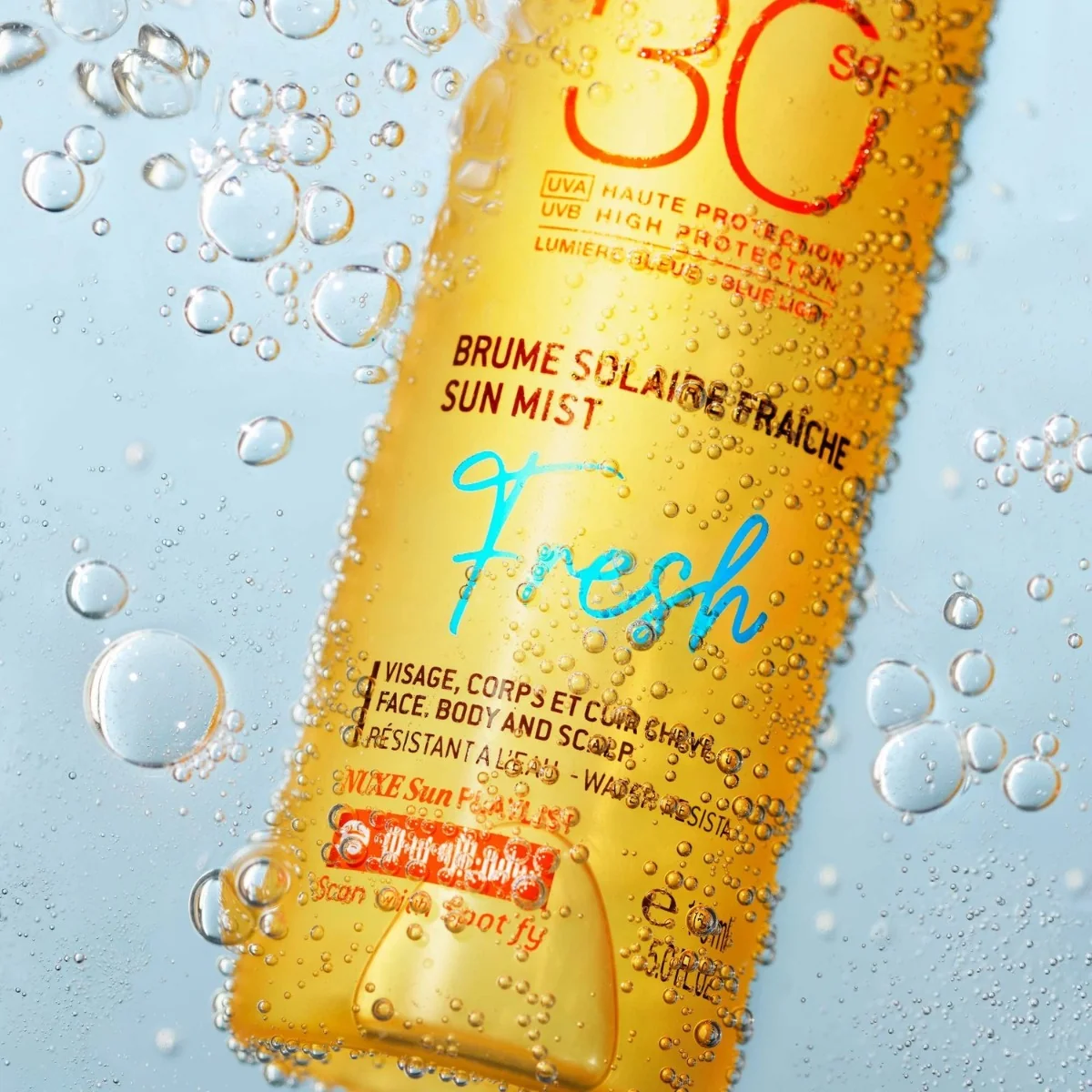 Nuxe Sun Fresh odświeżająca mgiełka ochronna SPF 30, 150 ml