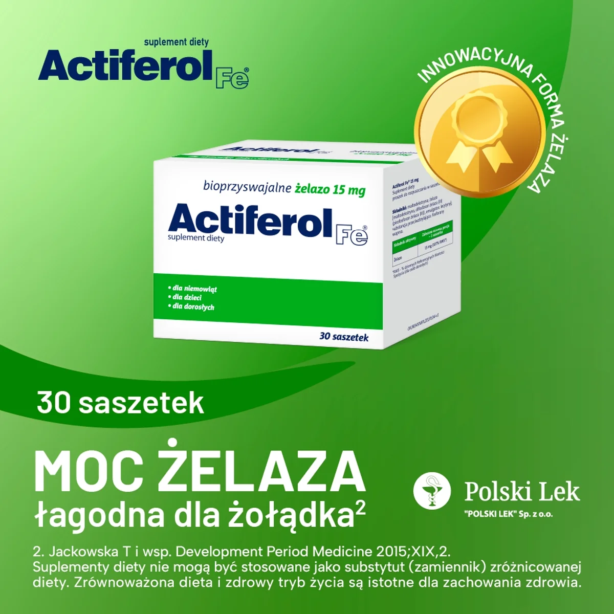 Actiferol Fe 30 saszetek