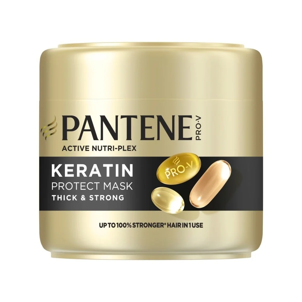Pantene Pro-V Thick & Strong Keratin Protect maska do włosów cienkich i osłabionych, 300 ml