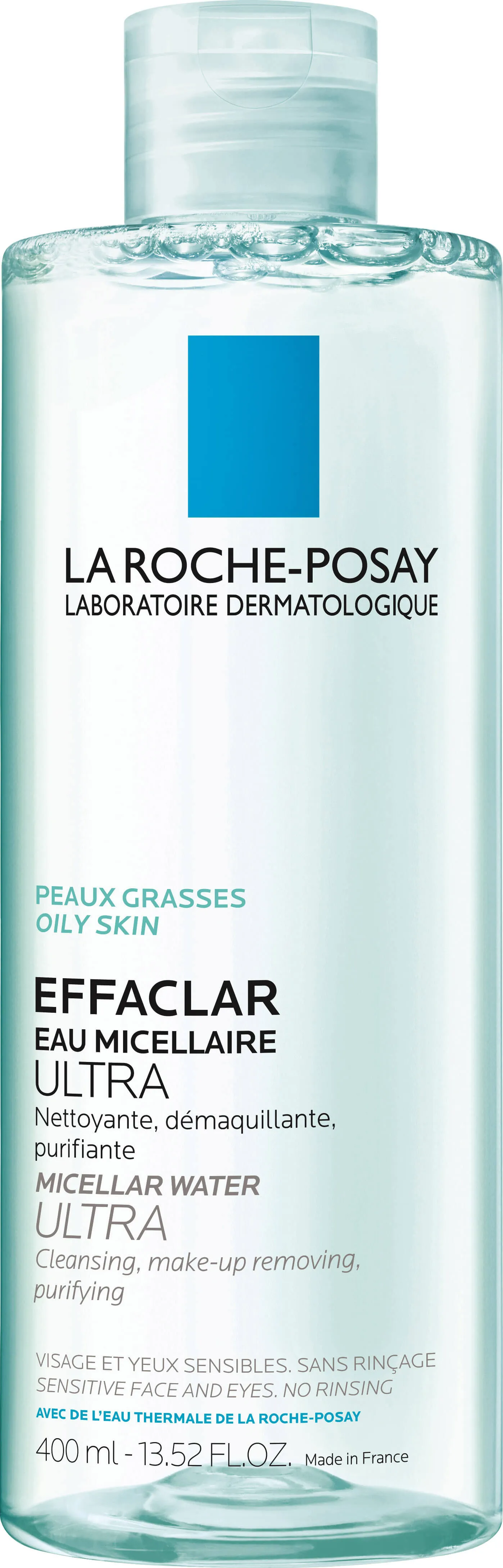 La Roche-Posay Effaclar, płyn micelarny, 400 ml