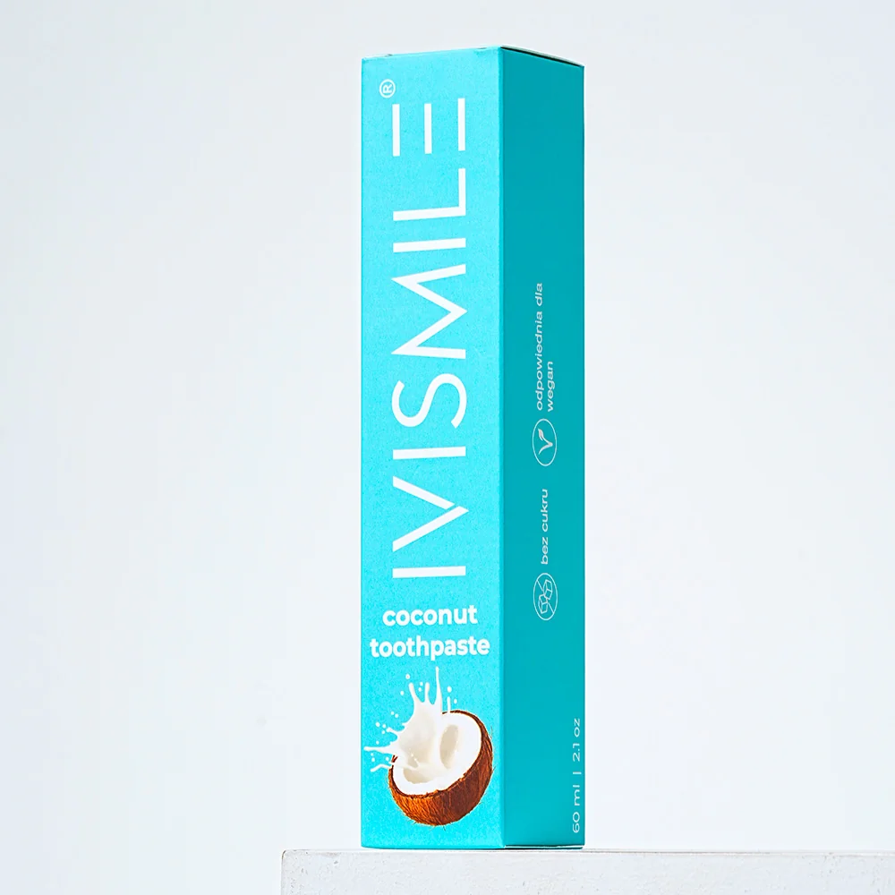 Ivismile pasta do zębów o smaku kokosa, 60 ml