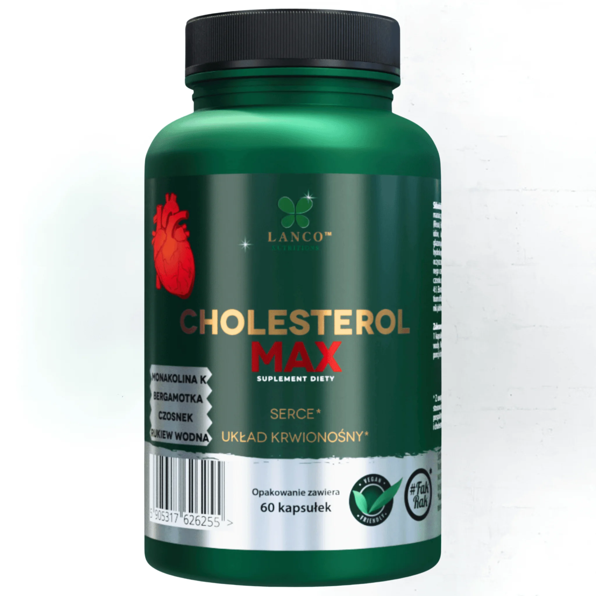Lanco Nutritions Cholesterol Max 60 kapsułek