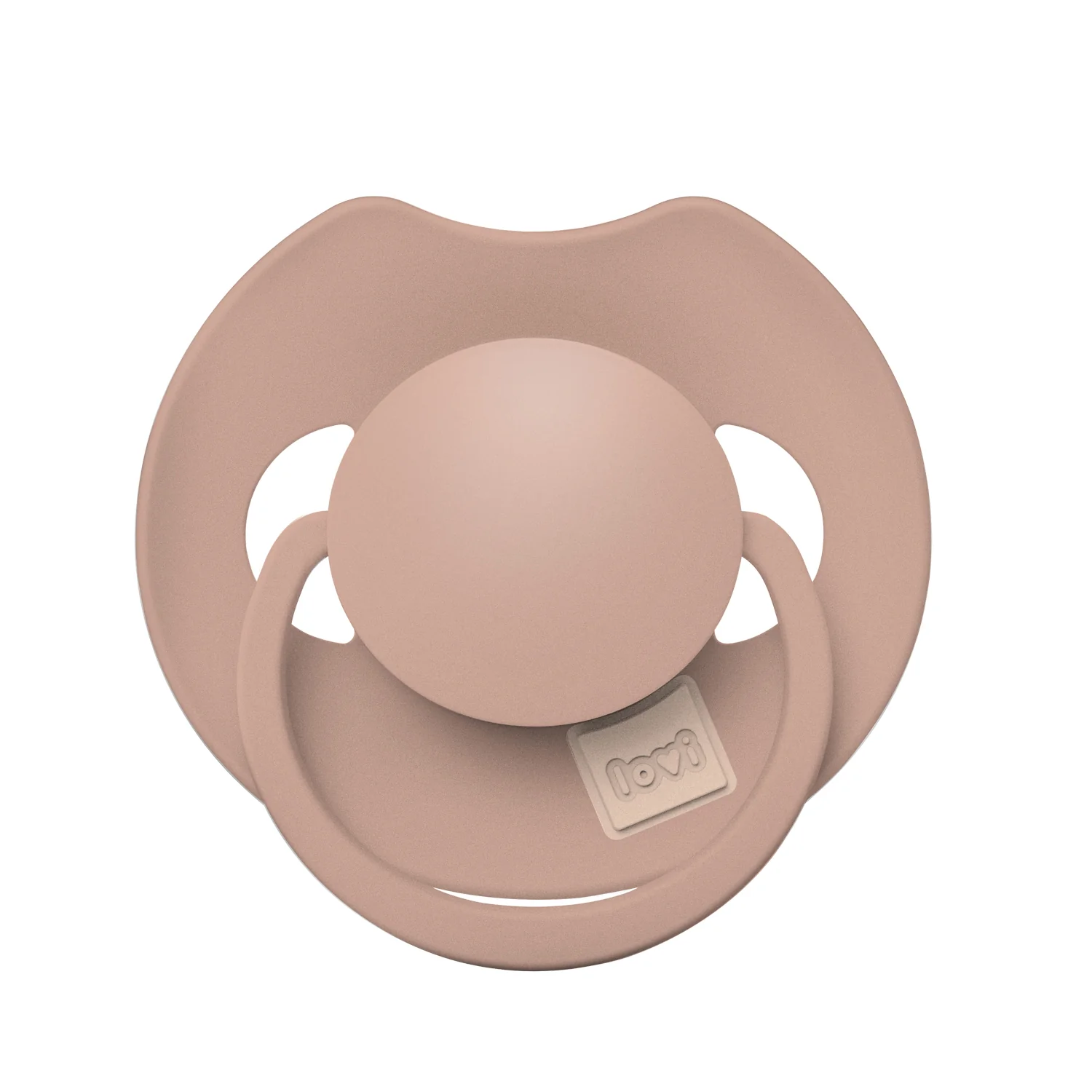 Lovi Prime smoczek silikonowy dynamiczny Nude/Blush, 6-18 m, 2 szt.