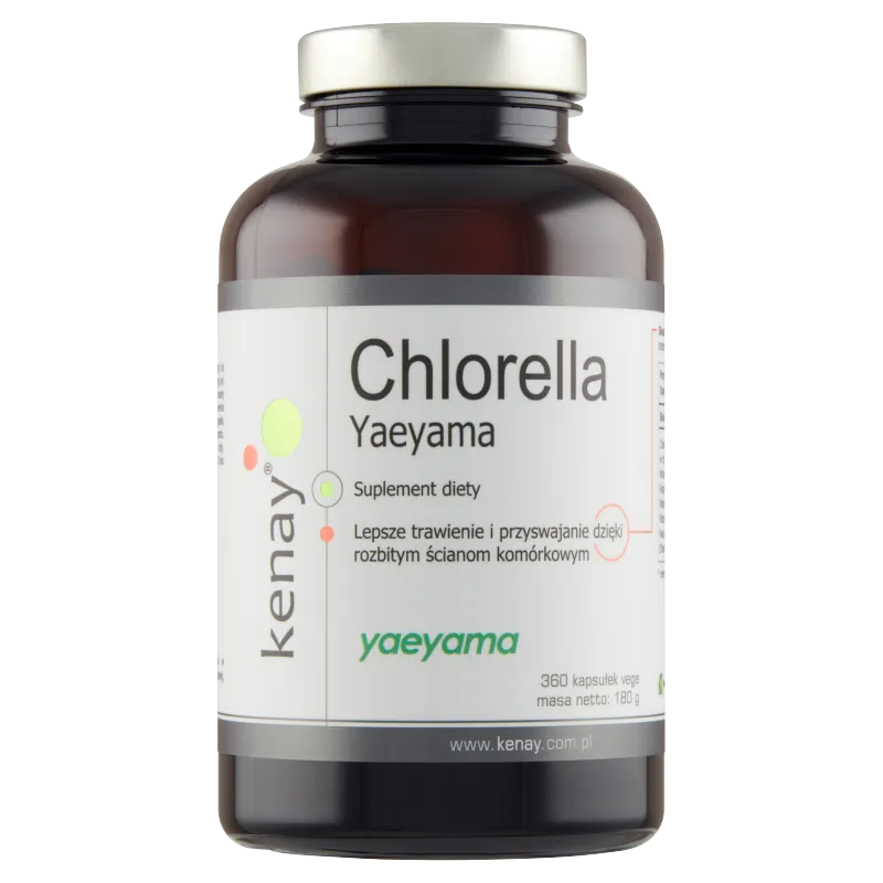 KenayAG Chlorella, suplement diety, 360 tabletek